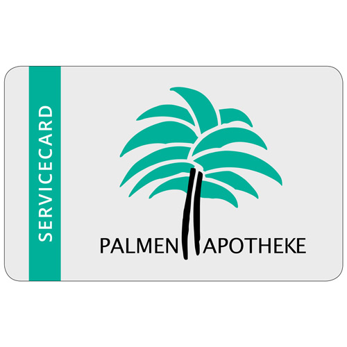 Servicecard der Palmenapotheke in Ottobrunn