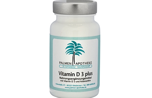 Nahrungsergänzungsmittel aus der Apotheke Vitamin D3 plus